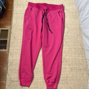 Figs Pink Technical Collection Pants